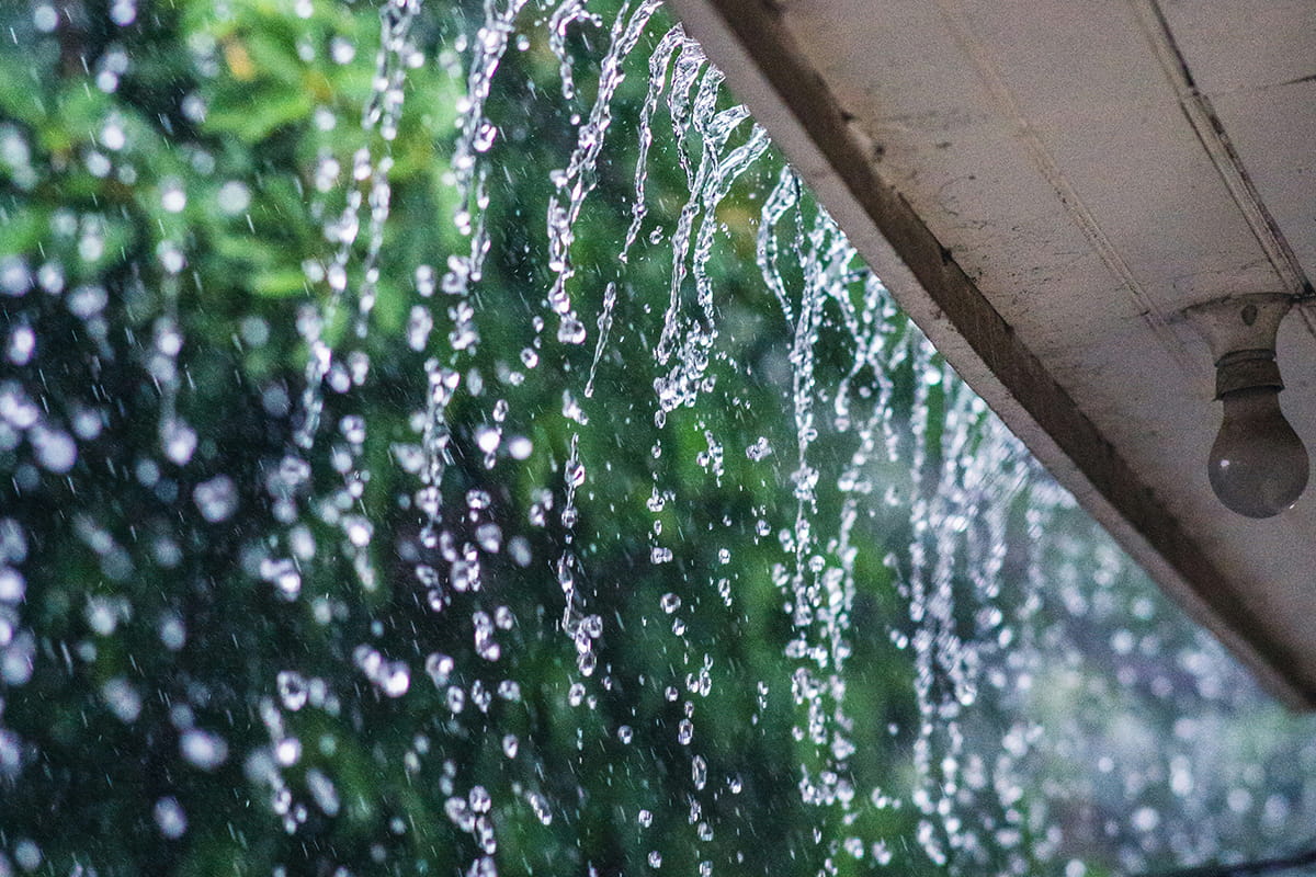 rain-running-off-the-roof